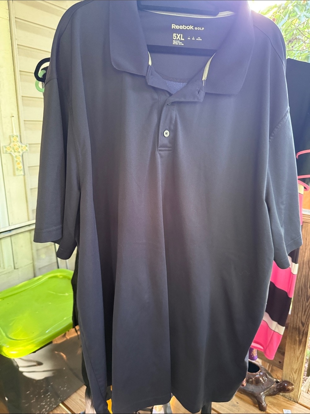 Reebok Men’s Navy Golf Polo Shirt size 5XL